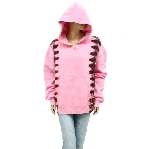 Free People We The Free Washed It's A Vibe Printed Hoodie Oversized - Picture 5 of 12